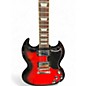 Used Gibson sg standard 61 CARDINAL RED BURST Solid Body Electric Guitar