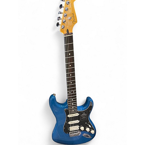 Used Fender PLAYER II MODIFIED STRATOCASTER HHS Electron Blue Metallic Solid Body Electric Guitar