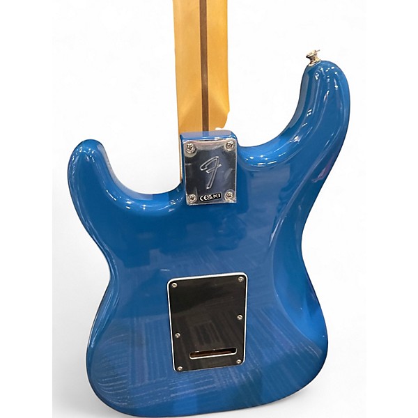 Used Fender PLAYER II MODIFIED STRATOCASTER HHS Electron Blue Metallic Solid Body Electric Guitar