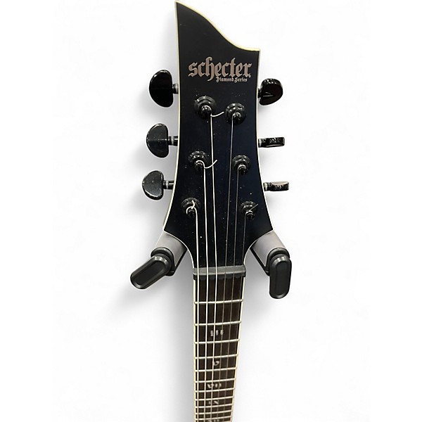 Used Schecter Guitar Research C1 SLS ELITE EVIL TWIN Satin Black Solid Body Electric Guitar