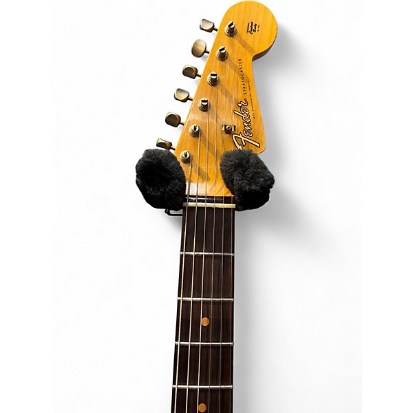 Used 2024 Fender Custom Postmodern Stratocaster Journeyman Relicworn Aged Olympic White Solid Body Electric Guitar