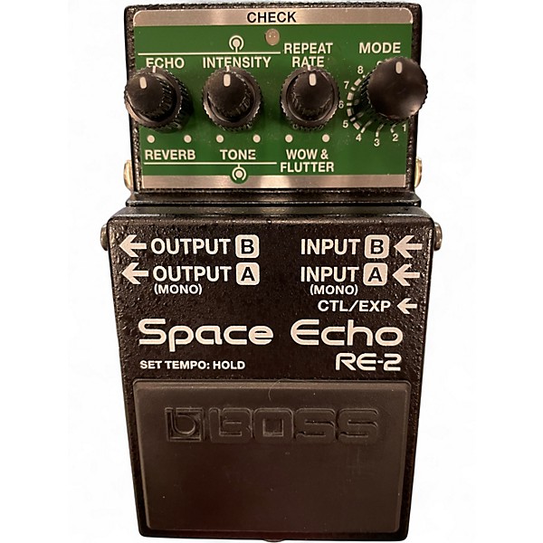 Used BOSS RE-2 Effect Pedal
