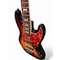 Used Mh Custom Jazz Bass 3 Color Sunburst Electric Bass Guitar