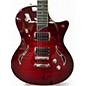Used Taylor T3 Red to Black Fade Hollow Body Electric Guitar