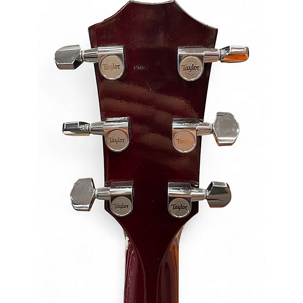 Used Taylor T3 Red to Black Fade Hollow Body Electric Guitar