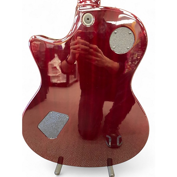 Used Taylor T3 Red to Black Fade Hollow Body Electric Guitar