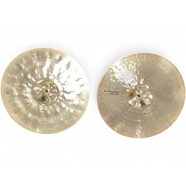 Used SABIAN 14in HHX Evolution Hi Hat PAIR Cymbal