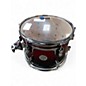 Used PDP by DW 6 Piece Concept Series RED SPARKLE Drum Kit