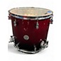 Used PDP by DW 6 Piece Concept Series RED SPARKLE Drum Kit