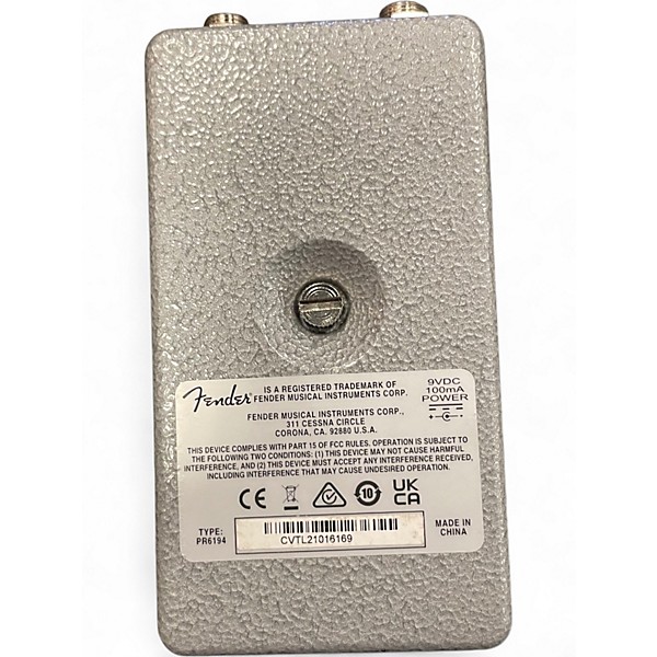 Used Fender Hammertone Flanger Effect Pedal