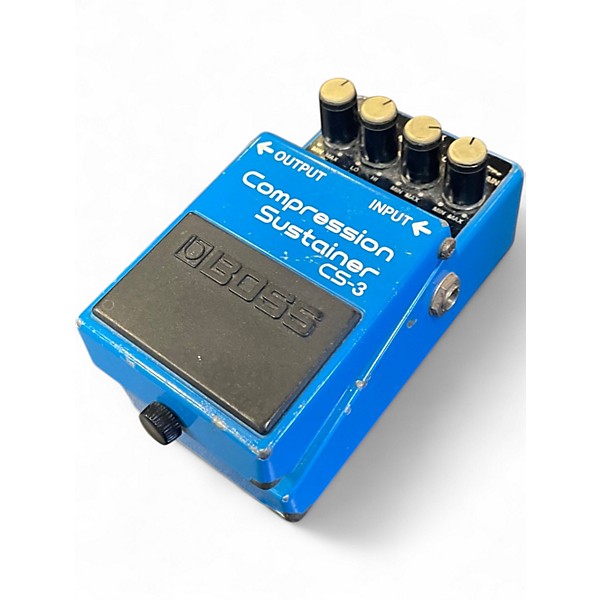 Vintage 1980s BOSS CS3 Compressor Sustainer Effect Pedal