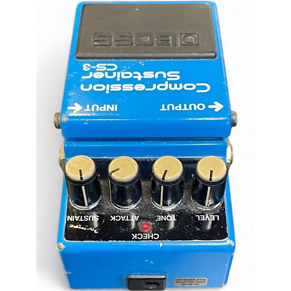 Vintage 1980s BOSS CS3 Compressor Sustainer Effect Pedal