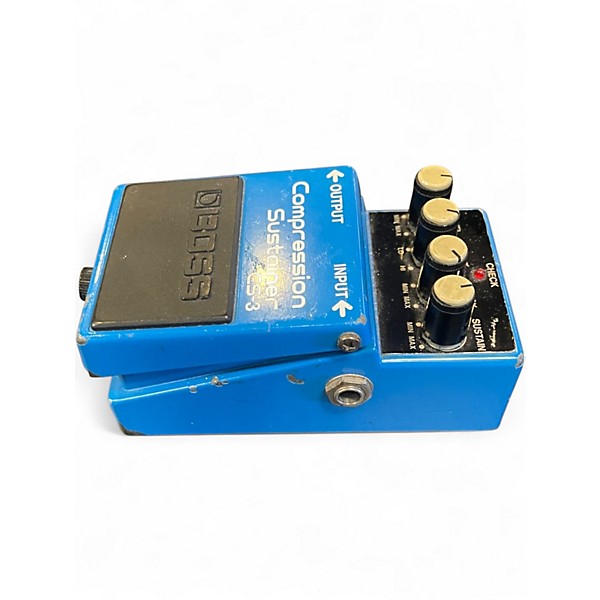 Vintage 1980s BOSS CS3 Compressor Sustainer Effect Pedal