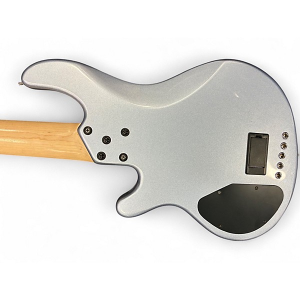 Used Lakland 55-02 Skyline Series 5 String Ice Blue Metallic Electric Bass Guitar