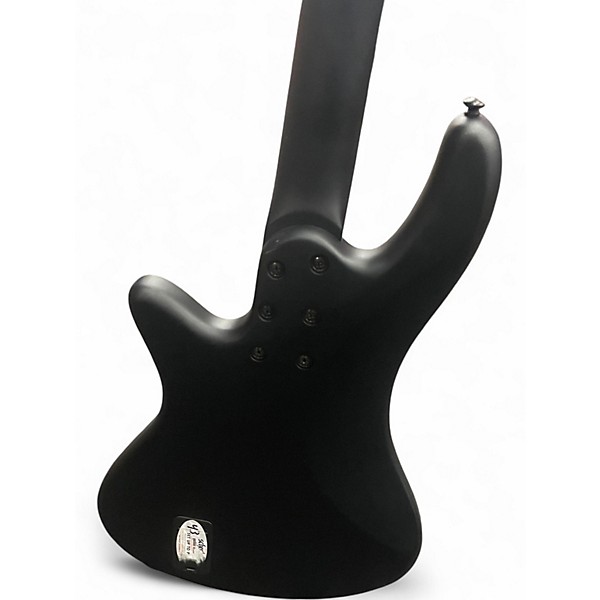 Used Schecter Guitar Research STEALTH 4  Black Electric Bass Guitar