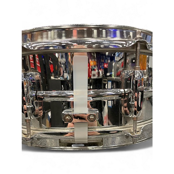 Used Pearl 14in Mirror Chrome Steel Shell Chrome Drum