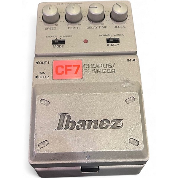 Used Ibanez CF7 Effect Pedal