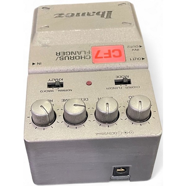 Used Ibanez CF7 Effect Pedal