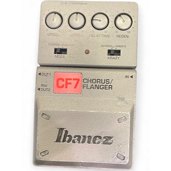 Used Ibanez CF7 Effect Pedal