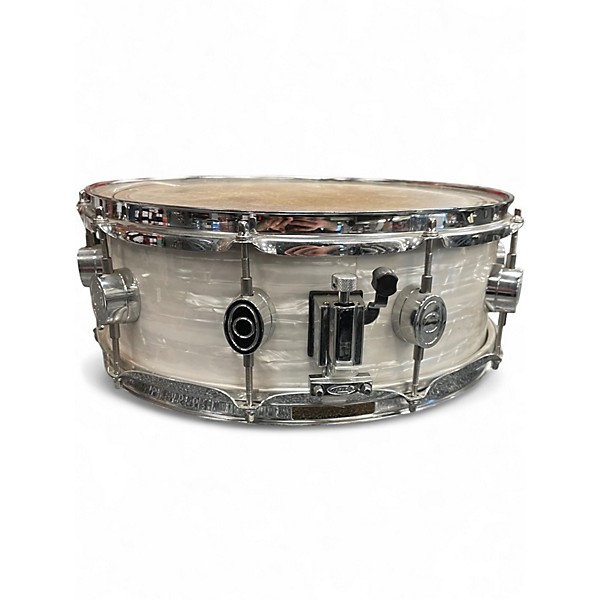 Used Pacific 5X14 CX1455 MAPLE WHITE ONYX Drum