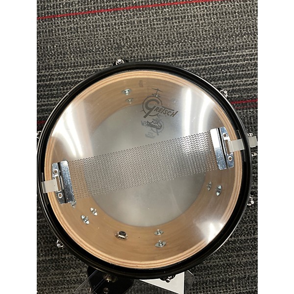 Used Gretsch Drums 6.5X10 Full Range Snare Black Drum