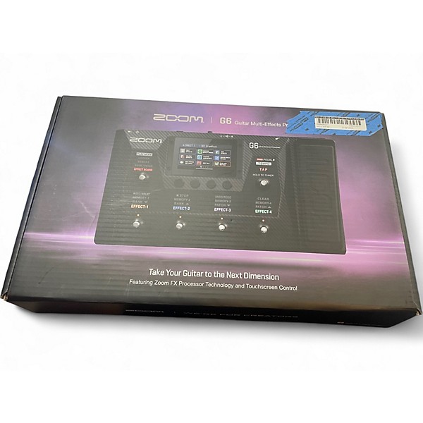 Used Zoom G6 Multi Effects Processor Effect Processor