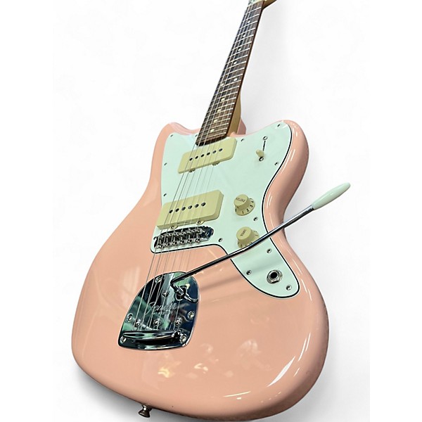 Used Fender jazz master Shell Pink Solid Body Electric Guitar