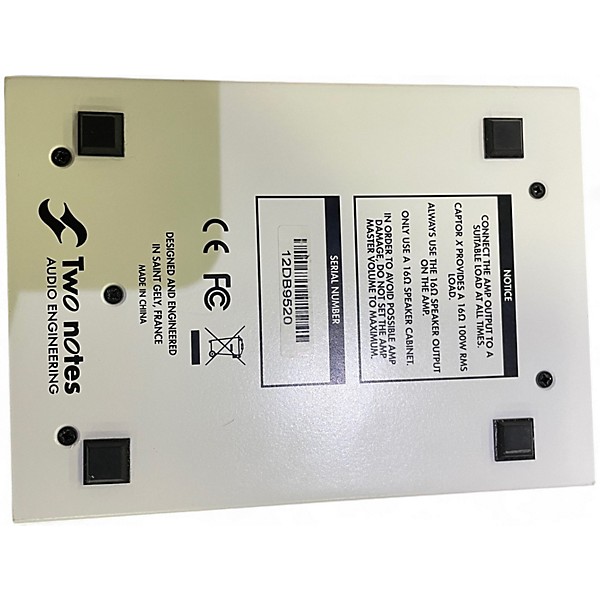 Used Two Notes Torpedo Capator Power Attenuator