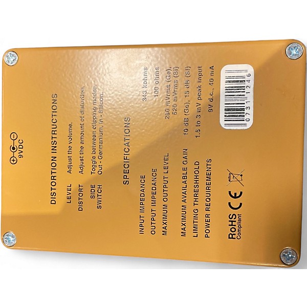 Used ROSS Electronics DISTORTION Effect Pedal