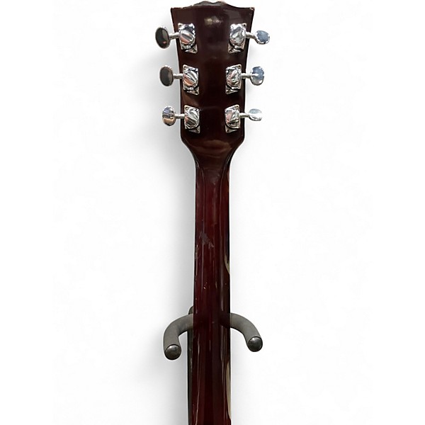 Used Hondo Lawsuit Guitar Cherry Solid Body Electric Guitar