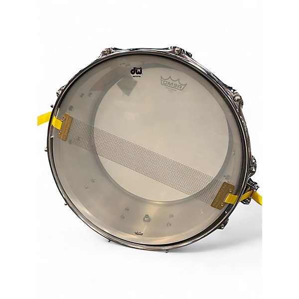 Used DW 6.5X14 Collector's Series Snare SILVER Drum