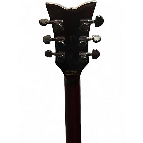 Used Schecter Guitar Research Hellraiser Solo 6 Crimson Red Trans Solid Body Electric Guitar