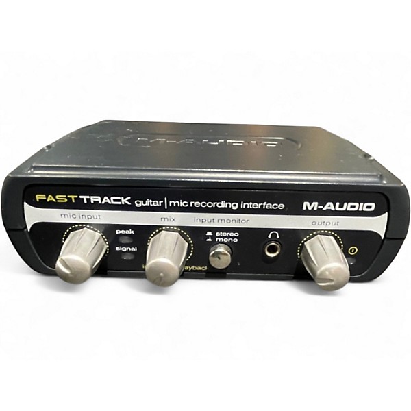 Used M-Audio fast track Audio Interface