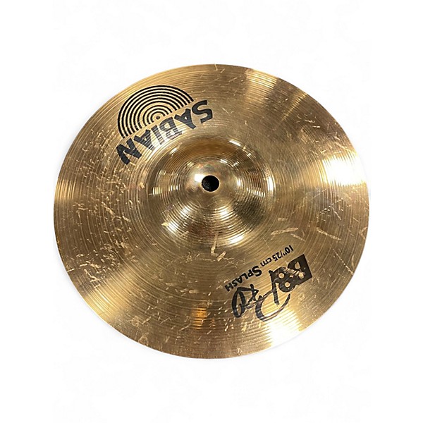 Used SABIAN 10in B8 PRO SPLASH Cymbal