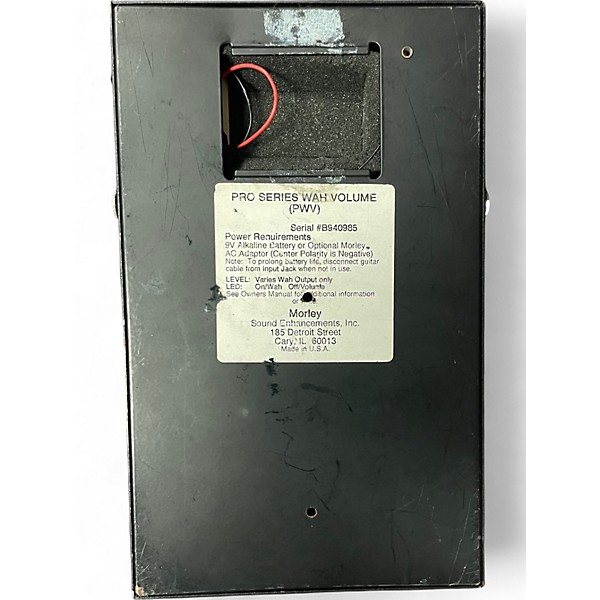 Used Morley Pro Series Wah Pedal