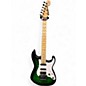 Used Jackson USA Adrian Smith Signature SDQM San Dimas Transparent Green Burst Solid Body Electric Guitar thumbnail