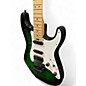 Used Jackson USA Adrian Smith Signature SDQM San Dimas Transparent Green Burst Solid Body Electric Guitar