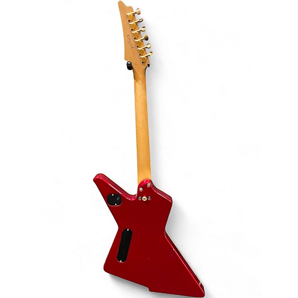 Used Ibanez 2002 DT420 Destroyer MIJ Transparent Cherry Solid Body Electric Guitar