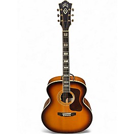 Used Guild D55E Sunburst Acoustic Electric Guitar