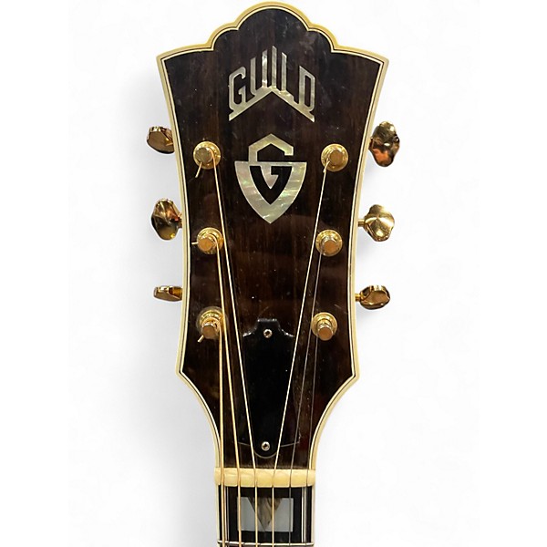 Used Guild D55E Sunburst Acoustic Electric Guitar