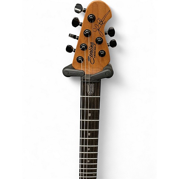 Used Sterling by Music Man JP150D Purple Solid Body Electric Guitar