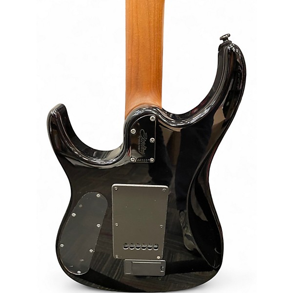 Used Sterling by Music Man JP150D Purple Solid Body Electric Guitar