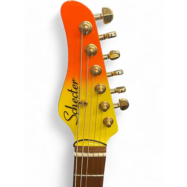 Used 2024 Schecter Guitar Research Tori Ruffin Freak Juice Traditional Juice Burst Solid Body Electric Guitar