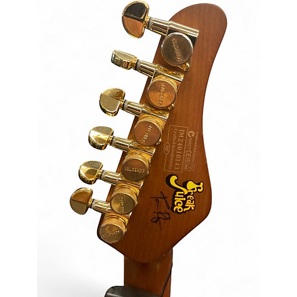 Used 2024 Schecter Guitar Research Tori Ruffin Freak Juice Traditional Juice Burst Solid Body Electric Guitar