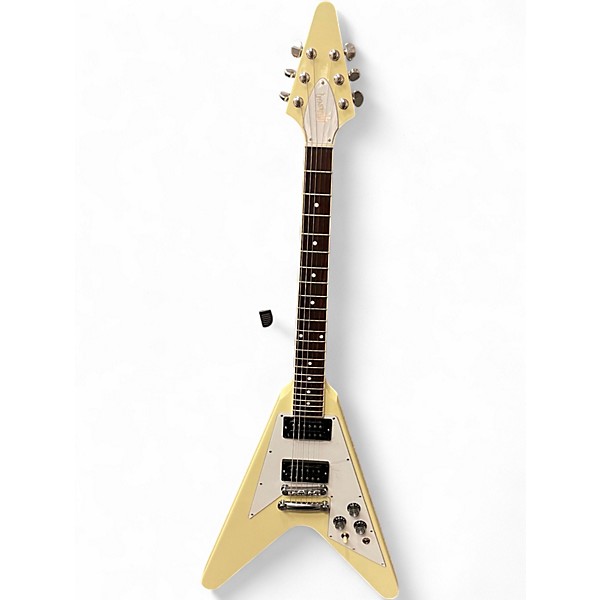 Used Gibson 70S FLYING V Classic White Solid Body Electric Guitar