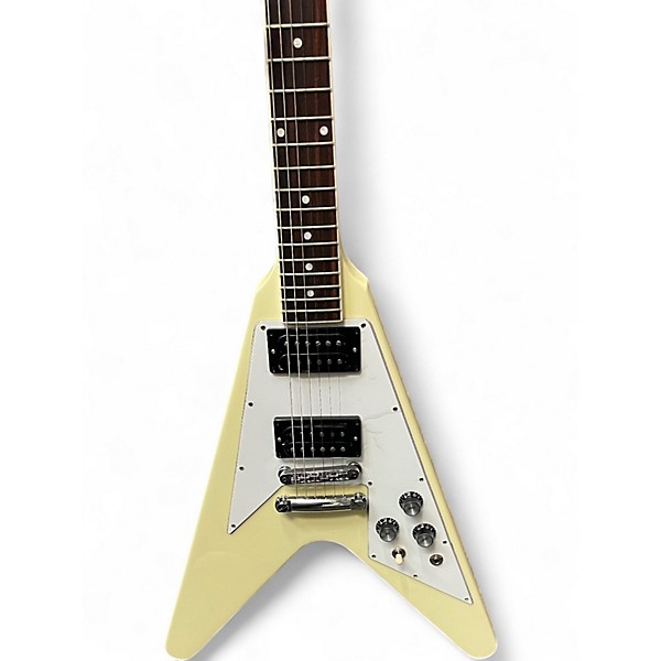 Used Gibson 70S FLYING V Classic White Solid Body Electric Guitar