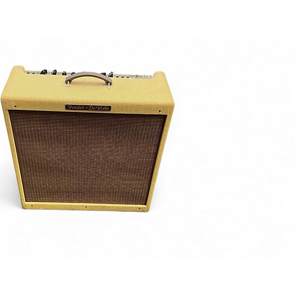 Used Fender Blues Deville 60W 4x10 Tweed Tube Guitar Combo Amp