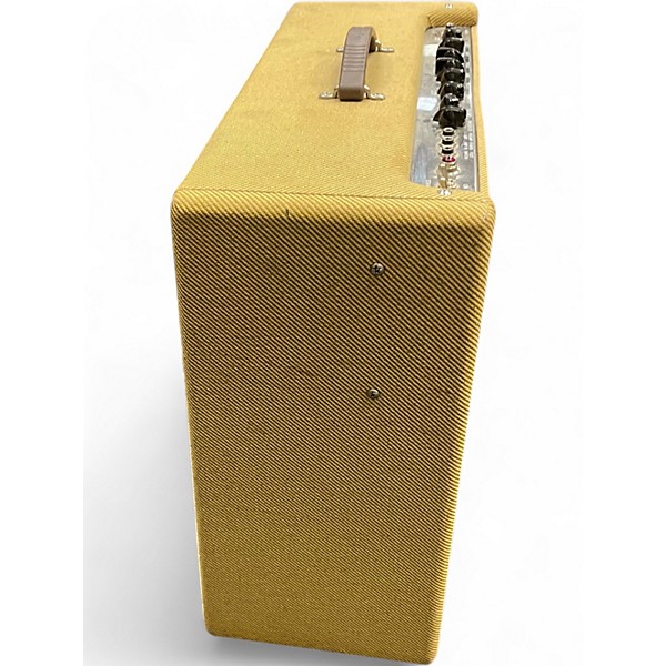 Used Fender Blues Deville 60W 4x10 Tweed Tube Guitar Combo Amp