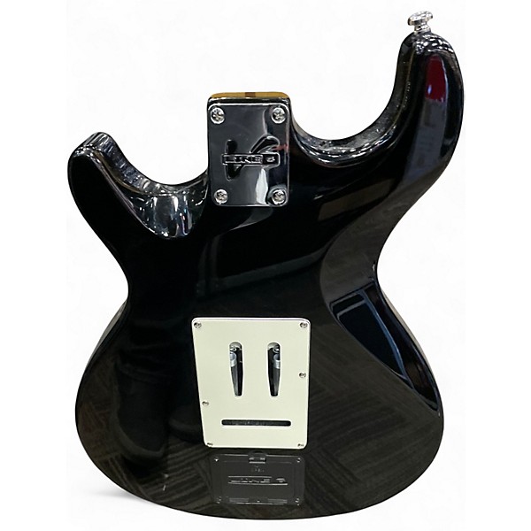 Used Line 6 Variax 600 Black Solid Body Electric Guitar