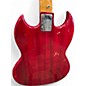 Used Kay SG BASS RED Electric Bass Guitar